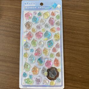 クーリア しずくちゃん シール ボンボンドロップシ しずくの森のなかまたち