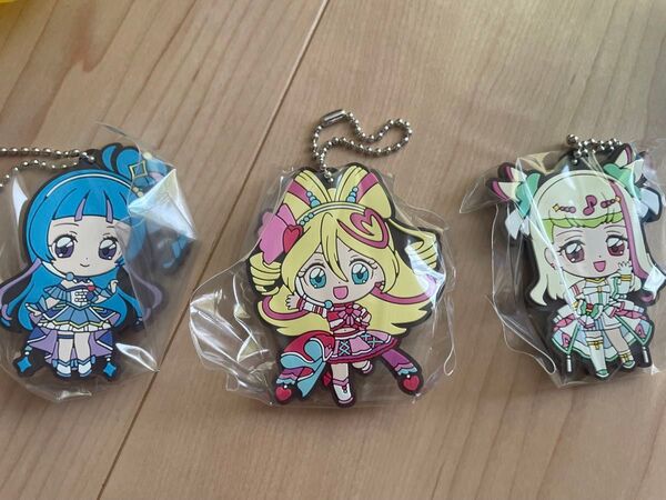 アイドルプリキュア ラバーマスコット3個セット
