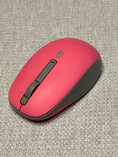 BUFFALO製 Bluetooth3.0対応 BlueLEDマウス 品番BSMBB10N 色ピンク