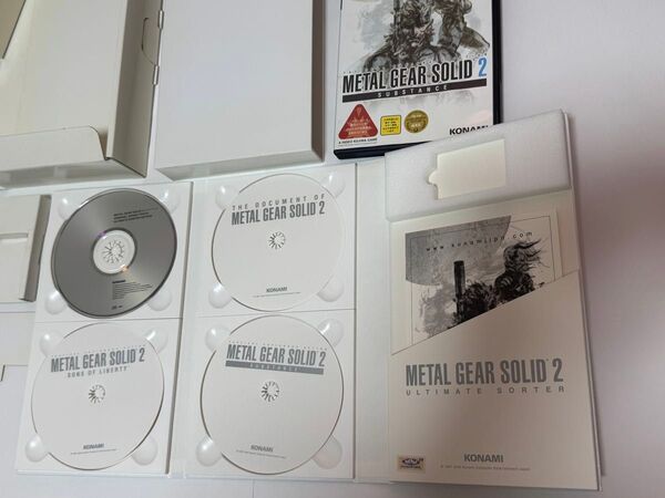 PS2 メタルギアソリッド2 サブスタンス ULTIMATE SORTER MGS2 METAL GEAR SOLID
