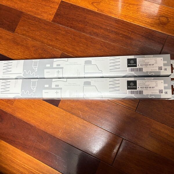 2セット メルセデスベンツ 純正 フロントワイパーブレード Gクラス W463 ゲレンデ A4638200507 右ハンドル車用