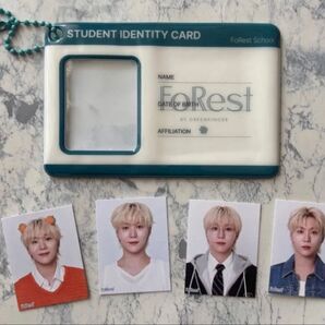 【美品】FoRest 学生証風カード 証明写真 4枚セット SEVENTEEN セブチ スングァン フォレスト
