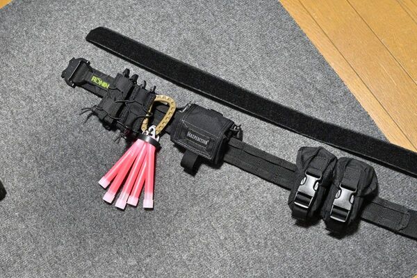 RONIN ベルト Mサイズ 装備品多数お付けします。
