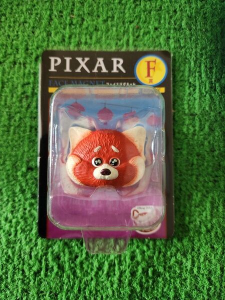 ピクサー フェイスマグネット F賞 ハッピーくじ 一番くじ PIXAR RED メイ Happyくじ
