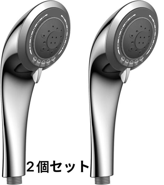 シャワーヘッド マイクロナノバブル ウルトラファインバブル 節水 水圧強い ミスト 5段階モード 2個セット
