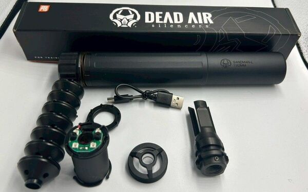 PTS Dead Air Sandman-L トレーサー内蔵サプレッサー/240mm (non US ver.) 【BK】