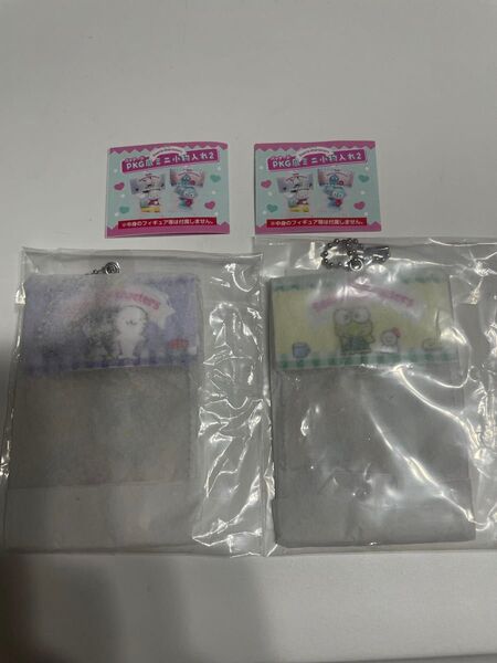 サンリオ パッケージ風ミニ小物入れ2 けろけろけろっぴ バッドばつ丸 ガチャ