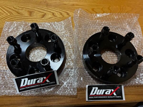 ①★鍛造DURAXワイドトレッドスペーサーPCD120 25ミリM14×1.5 レクサスLS 40アルファード ヴェルファイア♪