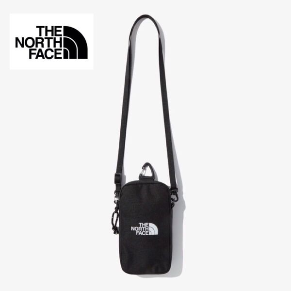 新品未使用 THE NORTH FACE ノースフェイス WL シンプルミニバッグ ショルダー ポーチ ブラック色 海外限定
