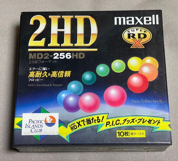 maxell マクセル 5インチ 2HD フロッピーディスク SUPER RD ULTRA MD2-256HD 10枚入り