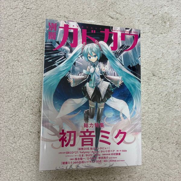 別冊カドカワ総力特集初音ミク