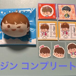 ジン JIN BTS スシロー インザソム ビーズお手玉キーホルダー&アクリルスタンド&ステッカー&ピック