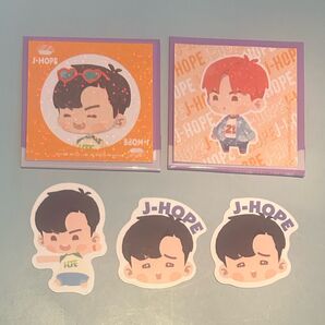 ホビ J-HOPE BTS スシロー インザソム ステッカー&ピック