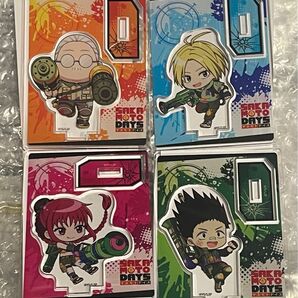 SAKAMOTO DAYS ペイントボール トレーディングアクリルスタンド アクリルスタンド 坂本 シン ルー 平助