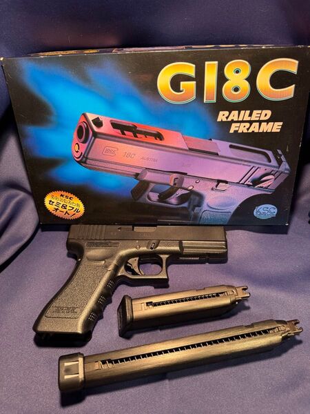 KSC G18C ガスブローバック HW ロングマガジンセット