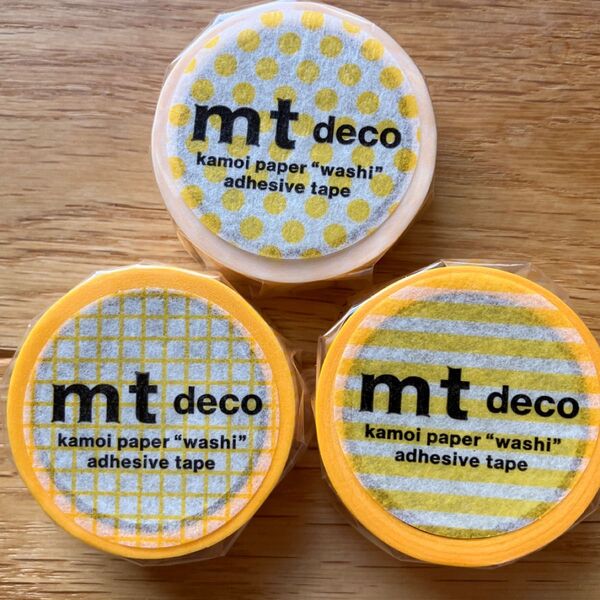 mt decoマスキングテープ たんぽぽ 3点セット 新品未開封品