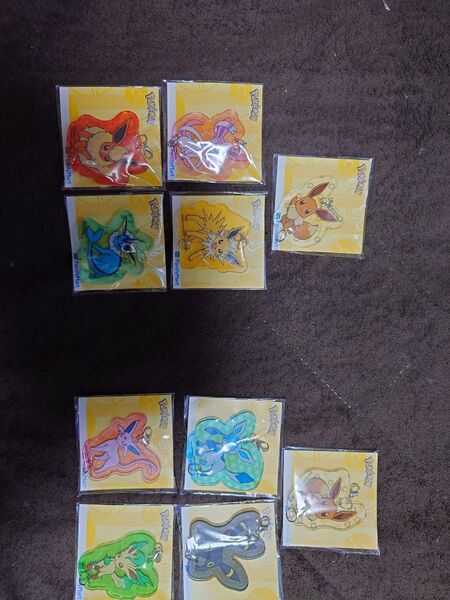 ポケモンアクリルキーホルダー コンプリートセット