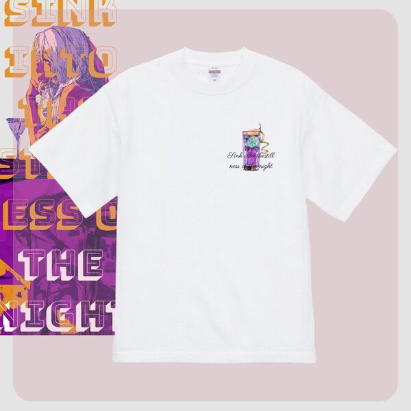 【新品・未使用】ハイクオリティー Tシャツ 両面 グラフィックデザイン