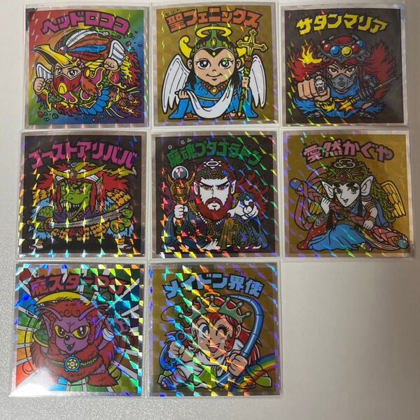 ヘッドだらけのビックリマンチョコ シール8枚 40th