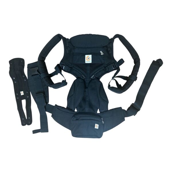 エルゴベビー オムニ360抱っこ紐 ブラック ergobaby ベビーキャリア メッシュ