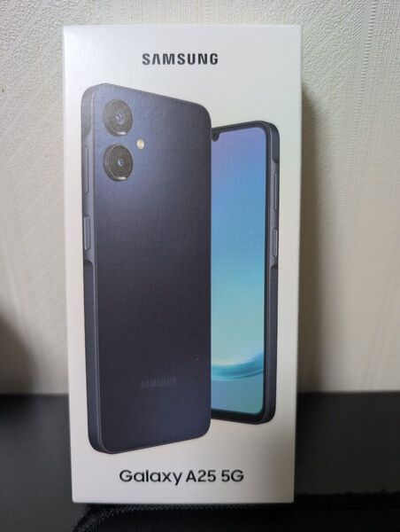 Galaxy A25 5G SIMフリー ワイモバイル版 ブラック 新品未開封品