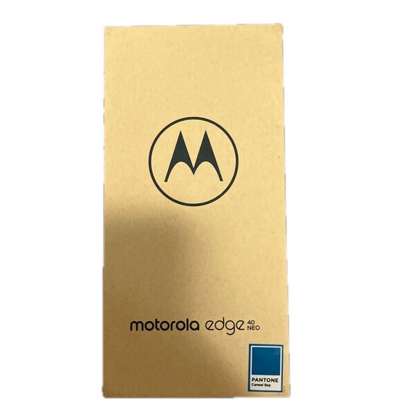 motorola edge 40 neo 6.55インチ メモリー8GB ストレージ256GB カリビアンブルー 新品未開封
