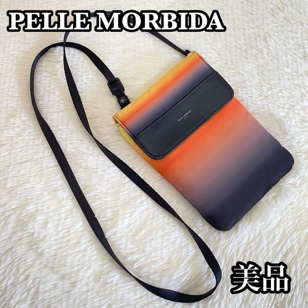 ●稀少● ペッレモルビダ ハイドロフォイル コンパクトショルダーバッグ PELLE MORBIDA HYDROFOIL