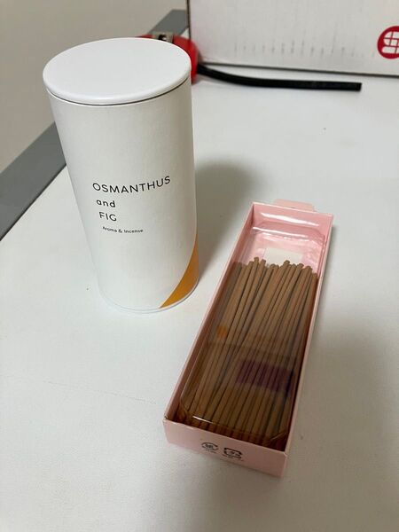 OSMANTHUS and FIG お香 香る線香 金木犀 いちじく 残70本