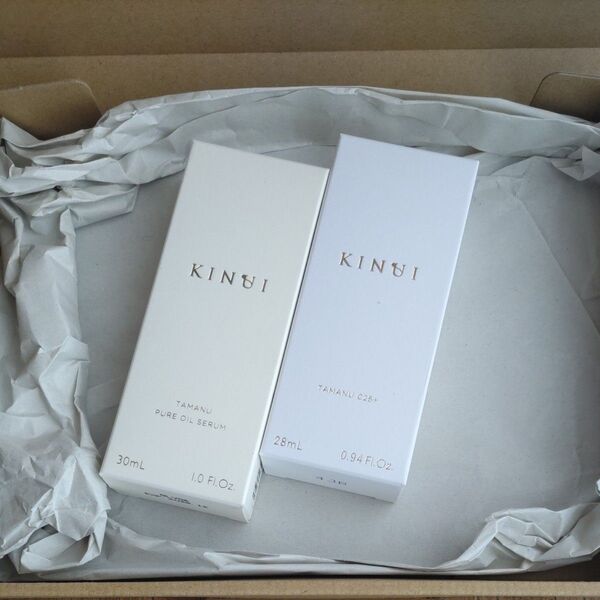 KINUI タマヌオイルセラム 30ml & C25リッチセラム 28ml 2個セット