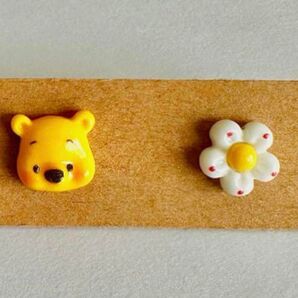 ディズニー ピアス プーさん 花 No.2