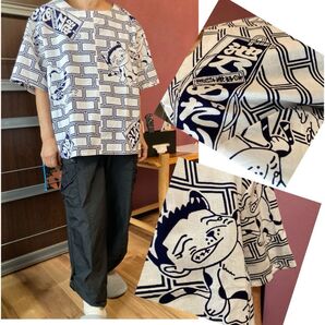 浴衣(池乃めだかさん柄)のトップス 浴衣リメイク