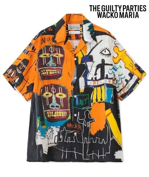 WACKO MARIA JEAN-MICHEL BASQUIAT HAWAIIAN SHIRT 21SS
