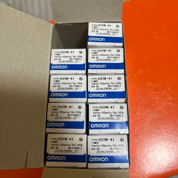 OMRON タイマー H3YN-41 9個セット