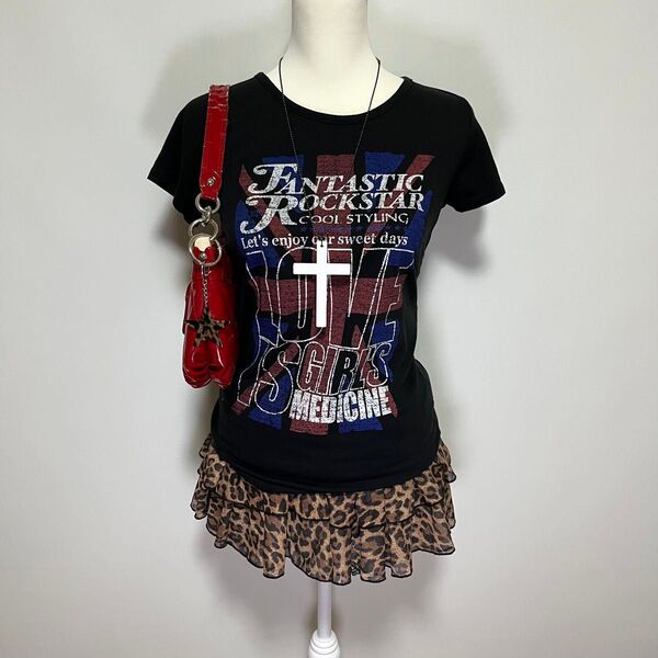 Y2K 平成 ギャル グランジ ロンドン イギリス サブカル ピチT Tシャツ