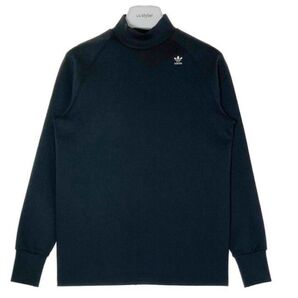 adidas originals BY HYKE モックネック sizeXS ブラック ハイク アディダス コラボ
