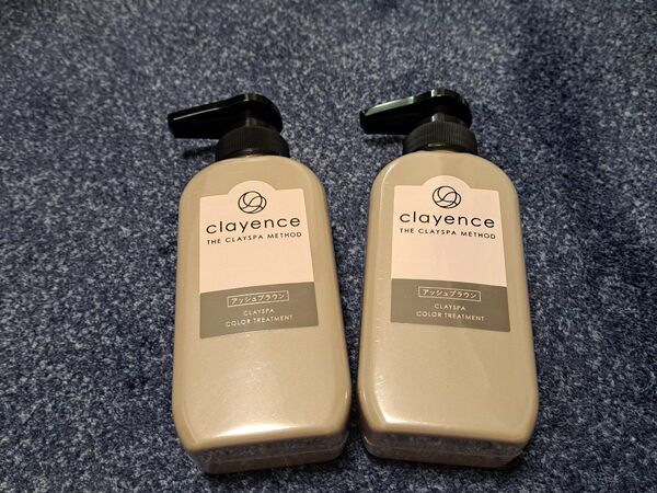 clayence CLAYSPA アッシュブラウンカラートリートメント 2個セット