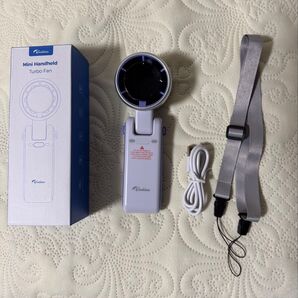 Diorblur ミニハンディターボファン ホワイト 未使用