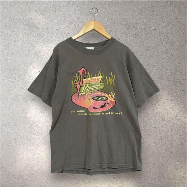 希少 90s ディズニー ワールド ヴィランズラウンジ ヴィンテージ Tシャツ USA製 L disney world