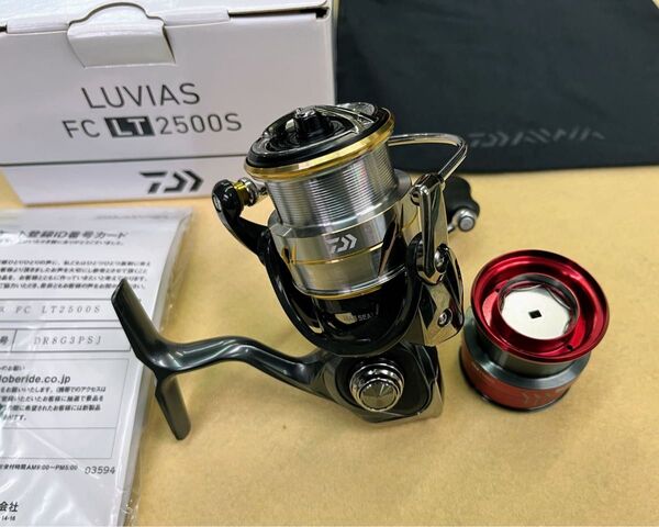 ダイワ 20ルビアス FC LT 2500S+SLPWスプール