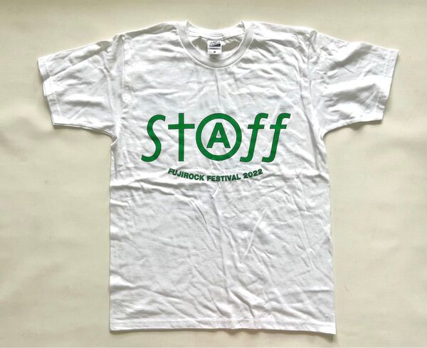 即決 新品 未使用 FUJIROCK FESTIVAL 2022 スタッフ Tシャツ Mサイズ フジロック ビームス BEAMS