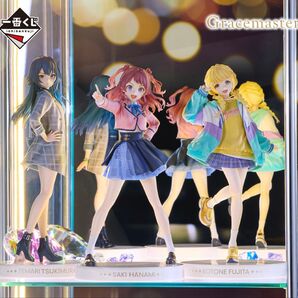 一番くじ 学園アイドルマスター A賞 花海 咲季 & B賞 月村 手毬 & C賞 藤田 ことね Gracemaster 3点セット