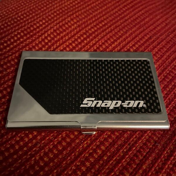 スナップオン Snap-on カーボン柄 カードケース 名刺入れ オフィシャル限定品