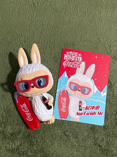 値下げ)正規品★Labubu ラブブ POPMART THE MONSTERS フィギュア コカコーラ Coca-Cola