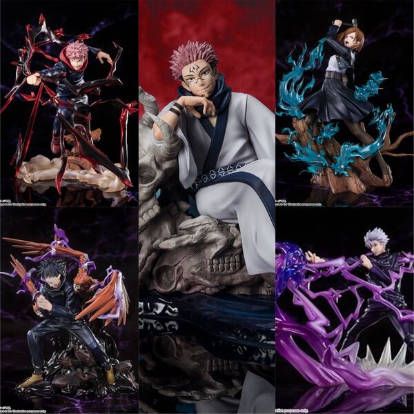 フィギュアーツZERO 呪術廻戦 フィギュア 5種まとめ売り