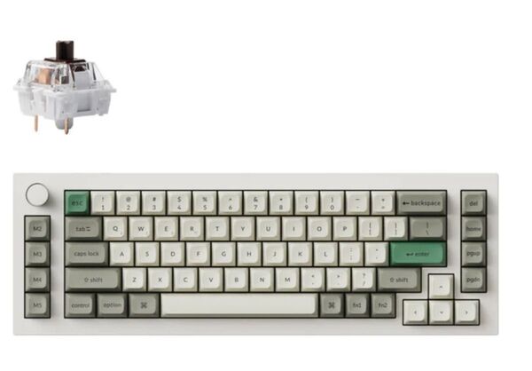 【美品】keychron Q65 MAX white US