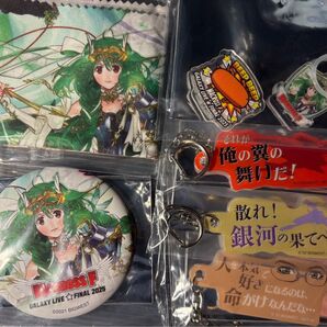 マクロスギャラクシーライブ ラッキードロー ランカ缶バッジセット