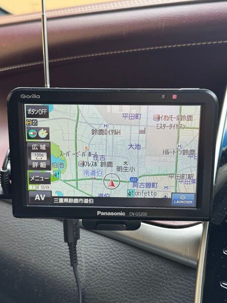Panasonic パナソニックCN-G520D ゴリラ ポータブルナビ