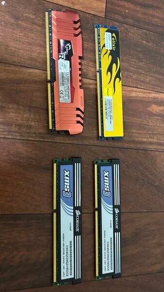 DDR3 メモリ4枚 8GB 4GB 2GB 2GB