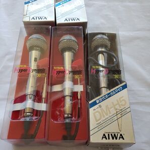 未使用 AIWA DM-H5 ハイパーカーディオイドマイク 3本セット