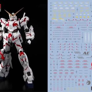 PG 1/60 ユニコーンガンダム 用水転写式デカール